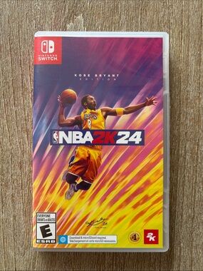 NBA 2K 24 Kobe Bryant Edition for Nintendo Switch - Yellow & Purple